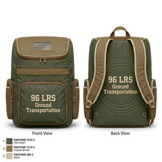 Gear Bag, 96 LRS Ground Transportation, Air Force, Teamtime, Team time, sublimation, custom sports apparel, team uniforms, spirit wear, spiritwear, sports uniforms, custom shirts, team store, custom team store, fundraiser sports, apparel fundraiser