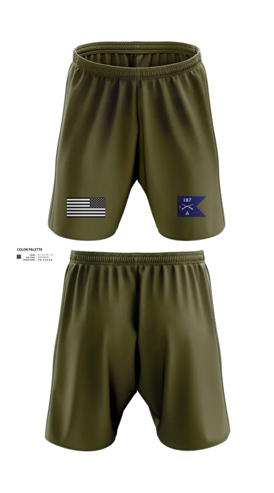 187 infantry 29160821 Athletic Shorts With Pockets - 21