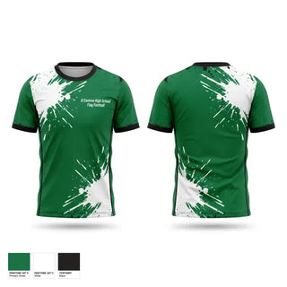 Soft Poly Tee Cotton Like Feel, El Camimo High School Flag Football, , Teamtime, Team time, sublimation, custom sports apparel, team uniforms, spirit wear, spiritwear, sports uniforms, custom shirts, team store, custom team store, fundraiser sports, apparel fundraiser