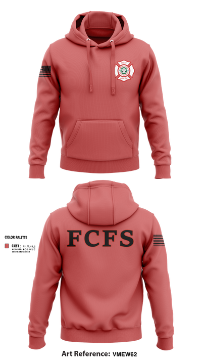 Fairfield County Fire Service 95108928 Hoodie - 103