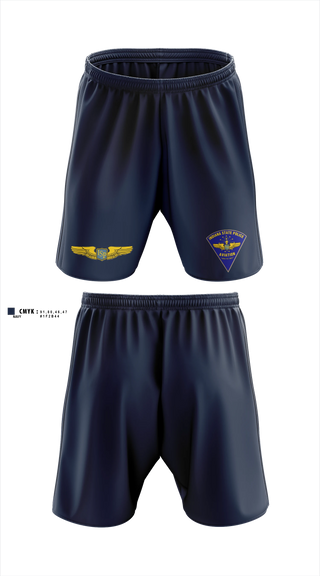 Athletic Shorts With Pockets, Indiana State Police Aviation Unit, Police, Teamtime, Team time, sublimation, custom sports apparel, team uniforms, spirit wear, spiritwear, sports uniforms, custom shirts, team store, custom team store, fundraiser sports, apparel fundraiser