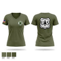 Forestry Women's Short Sleeve V-neck Shirt - 1