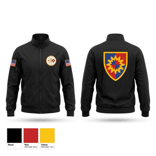 Windbreaker, 149th Signal Company, National Guard, Teamtime, Team time, sublimation, custom sports apparel, team uniforms, spirit wear, spiritwear, sports uniforms, custom shirts, team store, custom team store, fundraiser sports, apparel fundraiser