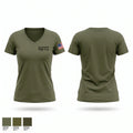Greenwood TWP Fire Women's Short Sleeve V-neck Shirt - 1
