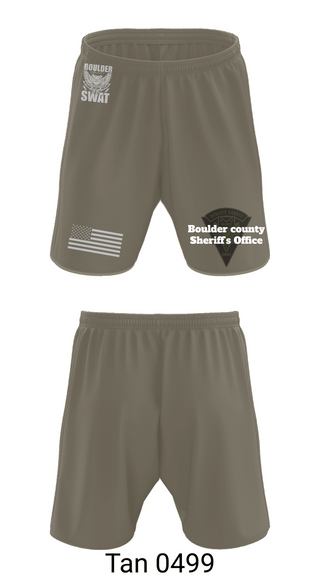 Athletic Shorts With Pockets, Boulder county Sheriff’s Office, Police, Teamtime, Team time, sublimation, custom sports apparel, team uniforms, spirit wear, spiritwear, sports uniforms, custom shirts, team store, custom team store, fundraiser sports, apparel fundraiser
