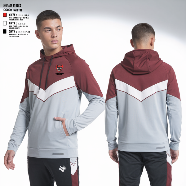 Hoodie, Pea Ridge Thunder Soccer Club, Men's Soccer, Teamtime, Team time, sublimation, custom sports apparel, team uniforms, spirit wear, spiritwear, sports uniforms, custom shirts, team store, custom team store, fundraiser sports, apparel fundraiser