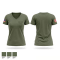 Broward Sheriff’s Office Women's Short Sleeve V-neck Shirt - 1