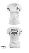 Guadalupe County SWAT 67708062 Women's Short Sleeve V-neck Shirt - 22