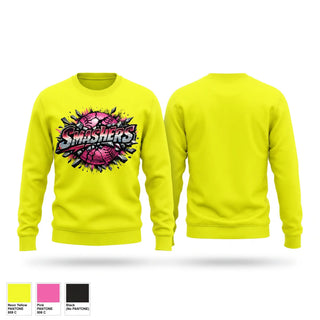 Crew Neck Sweatshirt, OK Smashers, Softball, Teamtime, Team time, sublimation, custom sports apparel, team uniforms, spirit wear, spiritwear, sports uniforms, custom shirts, team store, custom team store, fundraiser sports, apparel fundraiser