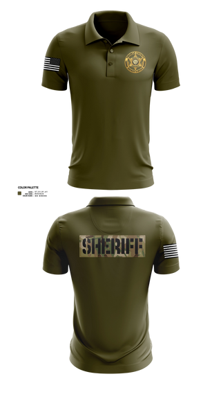 Short Sleeve Performance Polo, Thomas county sheriff's office, Police, Teamtime, Team time, sublimation, custom sports apparel, team uniforms, spirit wear, spiritwear, sports uniforms, custom shirts, team store, custom team store, fundraiser sports, apparel fundraiser