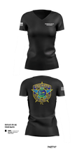 Edgewater Police Department 70108291 Women's Short Sleeve V-neck Shirt - 15