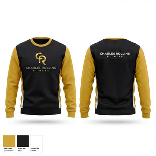 Crew Neck Sweatshirt, Charles Rollins Fitness, , Teamtime, Team time, sublimation, custom sports apparel, team uniforms, spirit wear, spiritwear, sports uniforms, custom shirts, team store, custom team store, fundraiser sports, apparel fundraiser