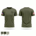 B Co 122ND ASB Short Sleeve Performance Shirt - 1