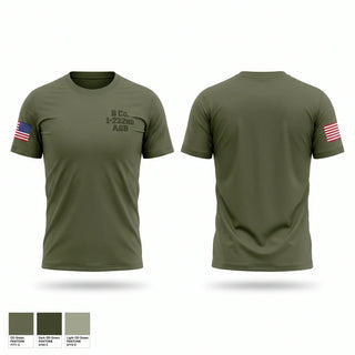 Short Sleeve Performance Shirt, B Co 122ND ASB, Army, Teamtime, Team time, sublimation, custom sports apparel, team uniforms, spirit wear, spiritwear, sports uniforms, custom shirts, team store, custom team store, fundraiser sports, apparel fundraiser