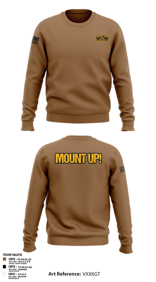 Crew Neck Sweatshirt, Regulators, Police, Teamtime, Team time, sublimation, custom sports apparel, team uniforms, spirit wear, spiritwear, sports uniforms, custom shirts, team store, custom team store, fundraiser sports, apparel fundraiser