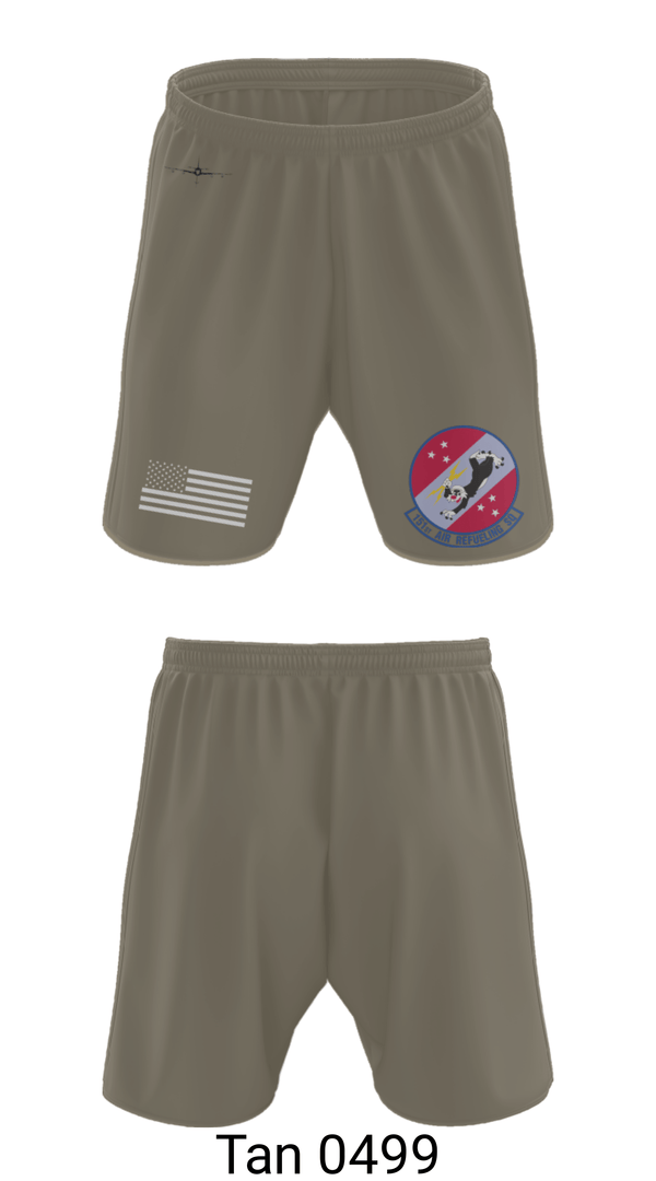 Athletic Shorts With Pockets, 151st Air Refueling Squadron, Air Force, Teamtime, Team time, sublimation, custom sports apparel, team uniforms, spirit wear, spiritwear, sports uniforms, custom shirts, team store, custom team store, fundraiser sports, apparel fundraiser