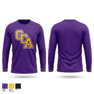 Long Sleeve Performance Shirt, GCA, Baseball, Teamtime, Team time, sublimation, custom sports apparel, team uniforms, spirit wear, spiritwear, sports uniforms, custom shirts, team store, custom team store, fundraiser sports, apparel fundraiser