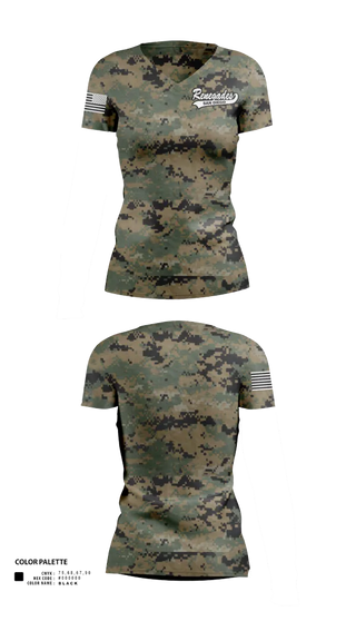 Womens Short Sleeve Vneck Shirt, Grossmont College Softball, Softball, Teamtime, Team time, sublimation, custom sports apparel, team uniforms, spirit wear, spiritwear, sports uniforms, custom shirts, team store, custom team store, fundraiser sports, apparel fundraiser