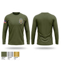 Shirley Police Department Long Sleeve Performance Shirt - 1