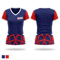NC LADY GEMS Women's Short Sleeve V-neck Shirt - 1