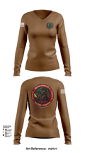 Detachment 1, 24th MDSB 49802931 Women's Long Sleeve V-neck Shirt - 103