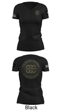 Colorado Combat Conference 90728248 Women's Short Sleeve V-neck Shirt - 27