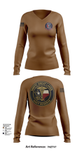 NMRTC El Paso 64078462 Women's Long Sleeve V-neck Shirt - 106
