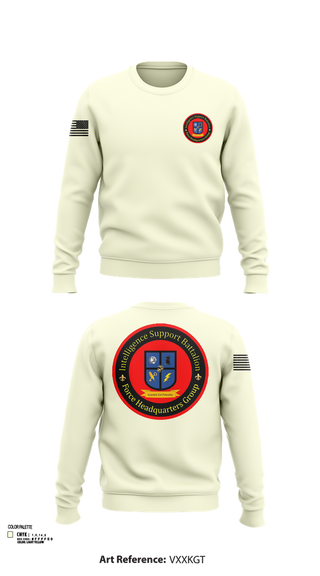 Crew Neck Sweatshirt, Intelligence Support Battalion, , Teamtime, Team time, sublimation, custom sports apparel, team uniforms, spirit wear, spiritwear, sports uniforms, custom shirts, team store, custom team store, fundraiser sports, apparel fundraiser