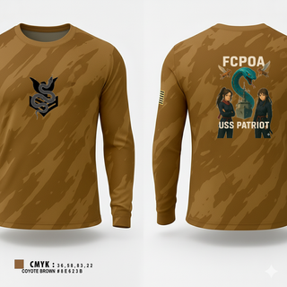 Long Sleeve Performance Shirt, USS PATRIOT FCPOA 2, , Teamtime, Team time, sublimation, custom sports apparel, team uniforms, spirit wear, spiritwear, sports uniforms, custom shirts, team store, custom team store, fundraiser sports, apparel fundraiser