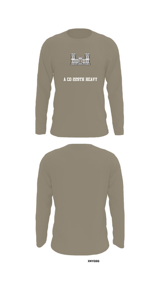 Long Sleeve Performance Shirt, A co 229th Heavy, , Teamtime, Team time, sublimation, custom sports apparel, team uniforms, spirit wear, spiritwear, sports uniforms, custom shirts, team store, custom team store, fundraiser sports, apparel fundraiser