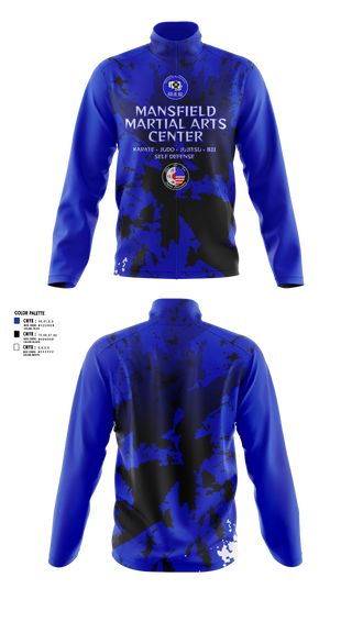 Fleece Jacket, Mansfield Martial Arts Center, , Teamtime, Team time, sublimation, custom sports apparel, team uniforms, spirit wear, spiritwear, sports uniforms, custom shirts, team store, custom team store, fundraiser sports, apparel fundraiser
