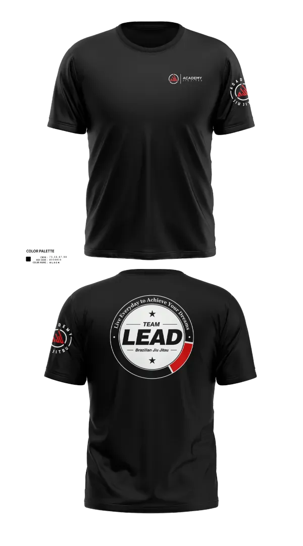 Short Sleeve Performance Shirt, Academy Jiu Jitsu, , Teamtime, Team time, sublimation, custom sports apparel, team uniforms, spirit wear, spiritwear, sports uniforms, custom shirts, team store, custom team store, fundraiser sports, apparel fundraiser