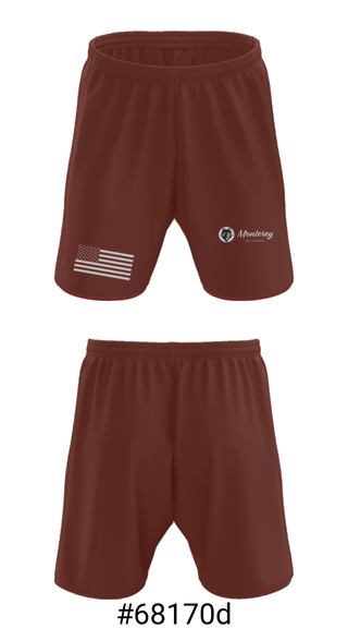 Athletic Shorts With Pockets, Monterey High School, Spirit Store, Teamtime, Team time, sublimation, custom sports apparel, team uniforms, spirit wear, spiritwear, sports uniforms, custom shirts, team store, custom team store, fundraiser sports, apparel fundraiser