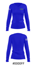 West Los Angeles College Baseball 93144072 Women's Long Sleeve V-neck Shirt - 20