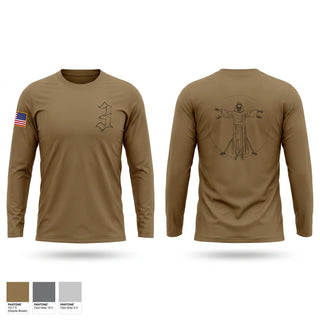 Long Sleeve Performance Shirt, NMCB THREE, Navy, Teamtime, Team time, sublimation, custom sports apparel, team uniforms, spirit wear, spiritwear, sports uniforms, custom shirts, team store, custom team store, fundraiser sports, apparel fundraiser