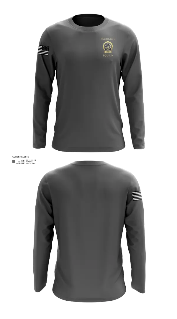 Long Sleeve Performance Shirt, NCSD Warrant Squad, , Teamtime, Team time, sublimation, custom sports apparel, team uniforms, spirit wear, spiritwear, sports uniforms, custom shirts, team store, custom team store, fundraiser sports, apparel fundraiser