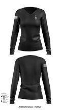 Southern Field Office (CID) 95440837 Women's Long Sleeve V-neck Shirt - 101