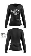 BaseLab 57436609 Women's Long Sleeve V-neck Shirt - 2