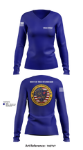 LaBelle Criminal Justice Academy 31997557 Women's Long Sleeve V-neck Shirt - 102