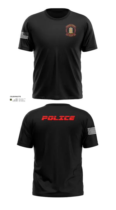 Douglass Township Police Department 8004628 Short Sleeve Performance Shirt - 30