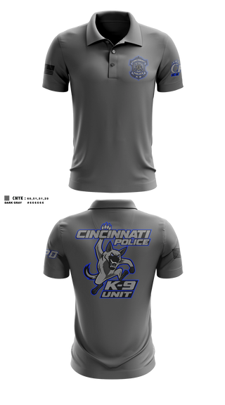 Short Sleeve Performance Polo, Cincinnati PD Marine Patrol, Police, Teamtime, Team time, sublimation, custom sports apparel, team uniforms, spirit wear, spiritwear, sports uniforms, custom shirts, team store, custom team store, fundraiser sports, apparel fundraiser