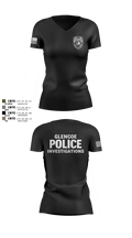 Glencoe Investigations 10943642 Women's Short Sleeve V-neck Shirt - 2