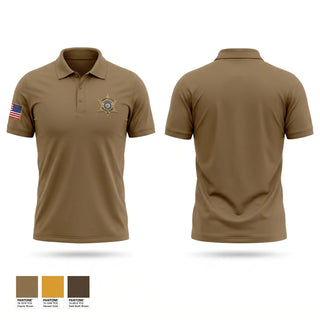Short Sleeve Performance Polo, Calhoun County Sheriff’s Office, Police, Teamtime, Team time, sublimation, custom sports apparel, team uniforms, spirit wear, spiritwear, sports uniforms, custom shirts, team store, custom team store, fundraiser sports, apparel fundraiser