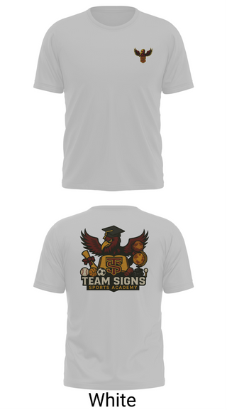 Short Sleeve Performance Shirt, Team Signs Sports Academy, Men's Basketball, Teamtime, Team time, sublimation, custom sports apparel, team uniforms, spirit wear, spiritwear, sports uniforms, custom shirts, team store, custom team store, fundraiser sports, apparel fundraiser