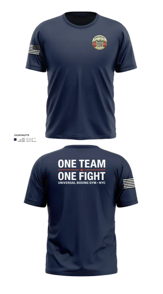 Short Sleeve Performance Shirt, Universal Boxing Gym, National Guard, Teamtime, Team time, sublimation, custom sports apparel, team uniforms, spirit wear, spiritwear, sports uniforms, custom shirts, team store, custom team store, fundraiser sports, apparel fundraiser