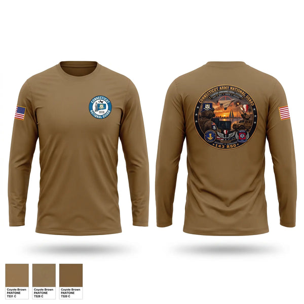 Long Sleeve Performance Shirt, 143rd RSG, Army, Teamtime, Team time, sublimation, custom sports apparel, team uniforms, spirit wear, spiritwear, sports uniforms, custom shirts, team store, custom team store, fundraiser sports, apparel fundraiser