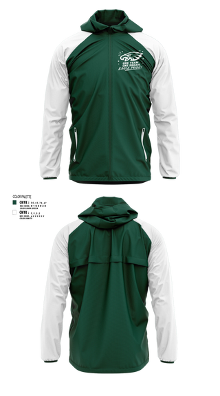 Windbreaker, Exhalt Eagles, Cheer, Teamtime, Team time, sublimation, custom sports apparel, team uniforms, spirit wear, spiritwear, sports uniforms, custom shirts, team store, custom team store, fundraiser sports, apparel fundraiser