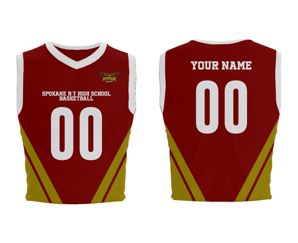 Mens Basketball Jersey, Spokane R-7 High School Basketball, Men's Basketball, Teamtime, Team time, sublimation, custom sports apparel, team uniforms, spirit wear, spiritwear, sports uniforms, custom shirts, team store, custom team store, fundraiser sports, apparel fundraiser