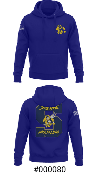 Hoodie, Saline Middle School Wrestling, Wrestling, Teamtime, Team time, sublimation, custom sports apparel, team uniforms, spirit wear, spiritwear, sports uniforms, custom shirts, team store, custom team store, fundraiser sports, apparel fundraiser