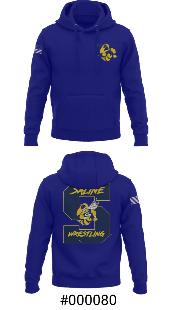 Hoodie, Saline Middle School Wrestling, Wrestling, Teamtime, Team time, sublimation, custom sports apparel, team uniforms, spirit wear, spiritwear, sports uniforms, custom shirts, team store, custom team store, fundraiser sports, apparel fundraiser